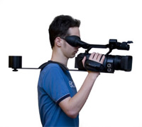 Válltámasz kamera
