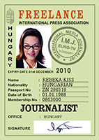 Igazolvány előlről