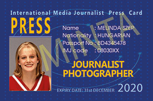 Igazolvány előlről